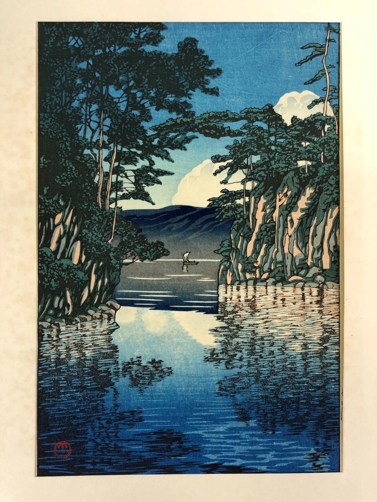Hasui Woodblock Print x9 : The New Eight Views of Japan Shin-hanga