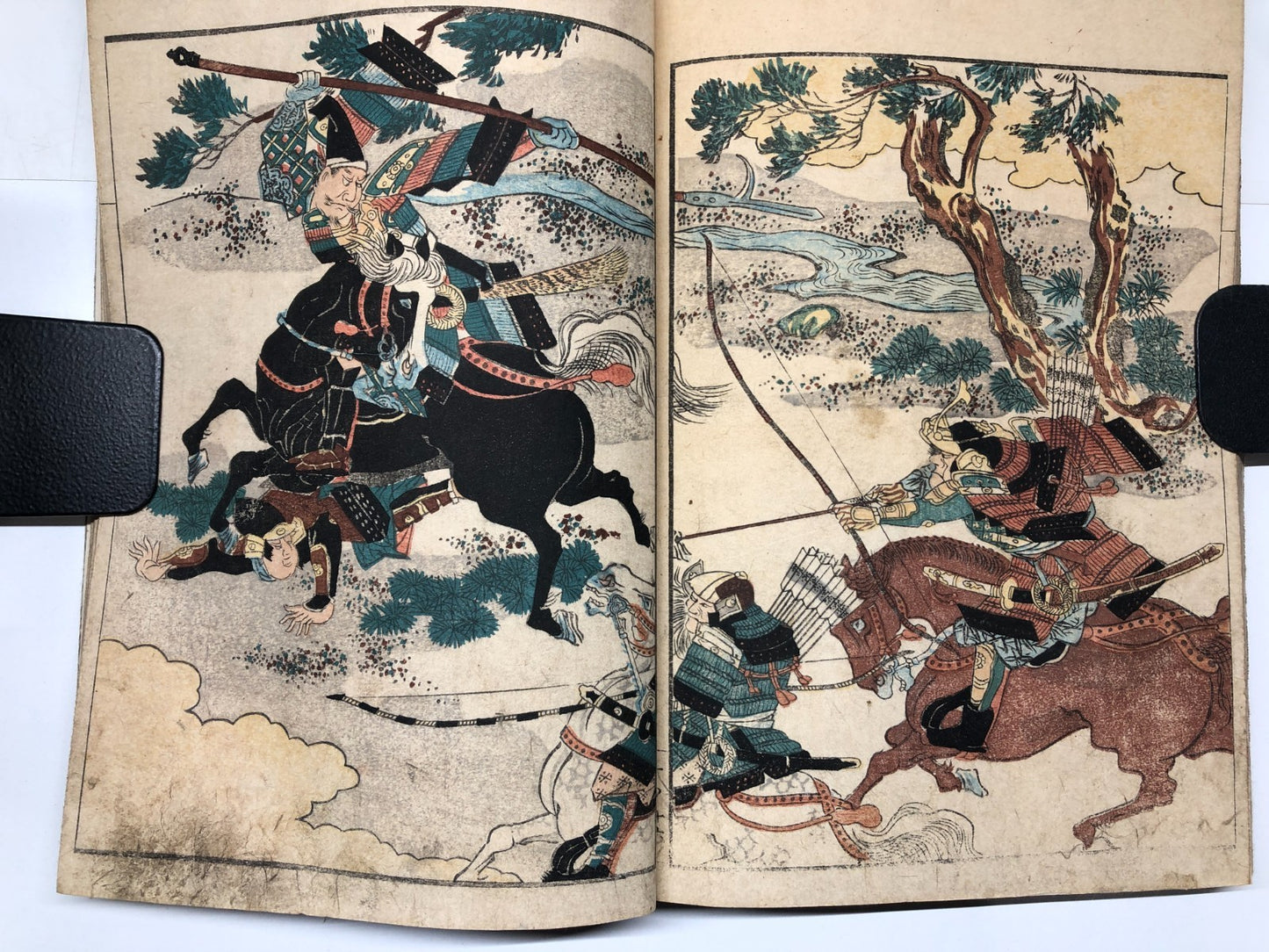 Kita Busei Woodblock Print Book Vol.1 part 1-3：Warriors, Warlord & monsters 1839