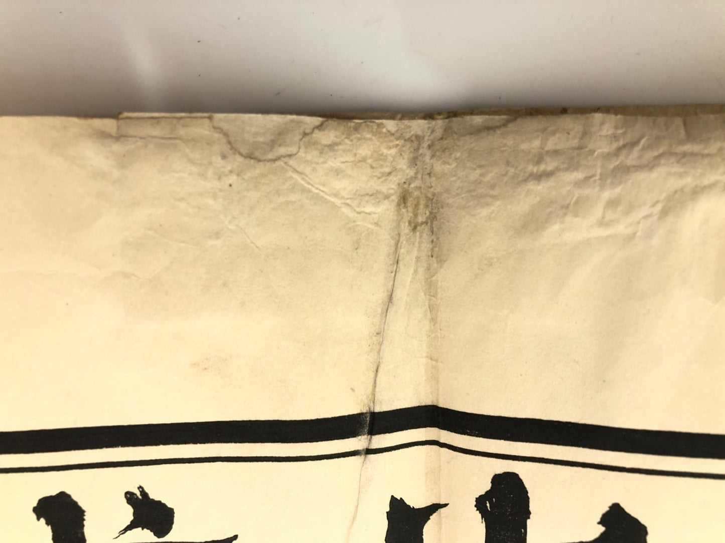 Japanese woodblock print x2: Officially Authorized Illustrated World Map, 1873