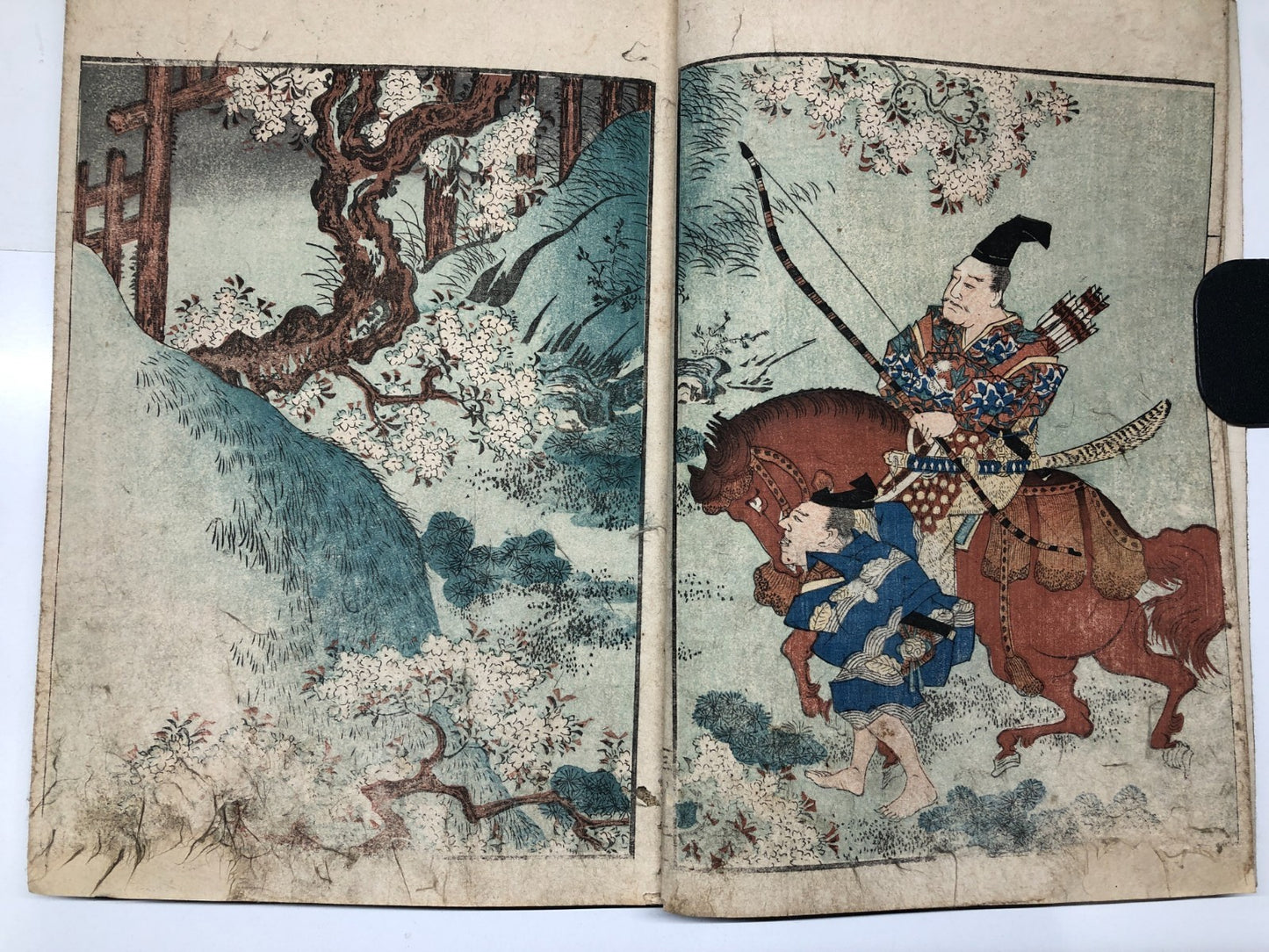 Kita Busei Woodblock Print Book Vol.1 part 1-3：Warriors, Warlord & monsters 1839