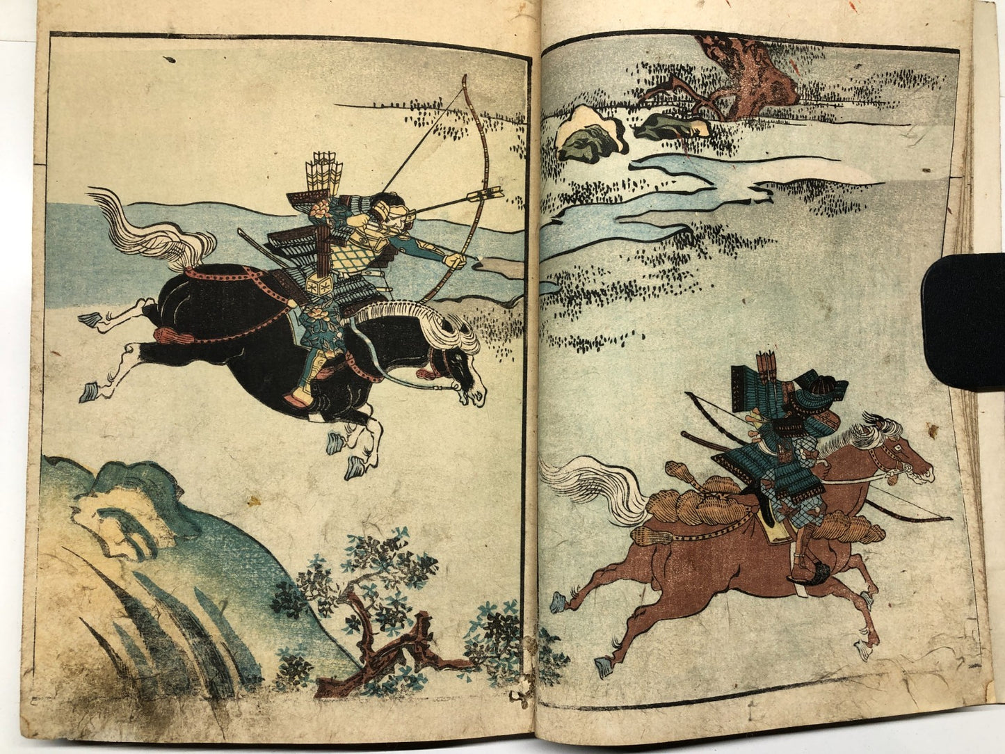 Kita Busei Woodblock Print Book Vol.1 part 1-3：Warriors, Warlord & monsters 1839