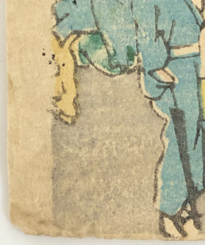 Kyosai Woodblock Print Triptych: 1877 National Industrial Exhibition Ueno Park