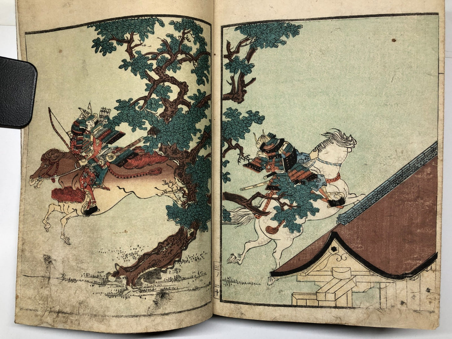 Kita Busei Woodblock Print Book Vol.1 part 1-3：Warriors, Warlord & monsters 1839