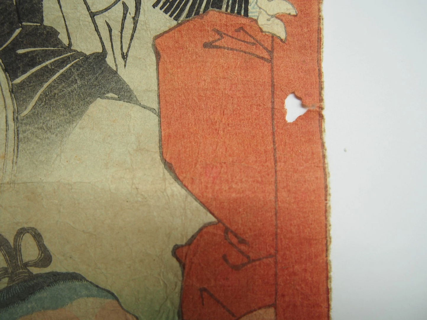 Yoshitoshi Woodblock Print: Fukushima Masamori Exterminating Monster, Ghost 1866