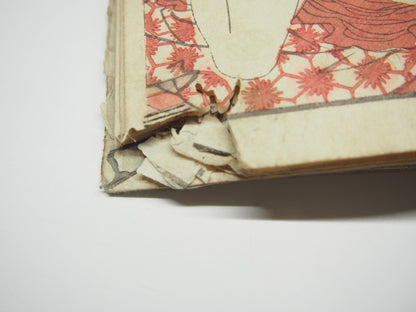 Eisen Woodblock Print Book vol.1-3: Erotic Shunga "Makura Byobu" ca. 1822