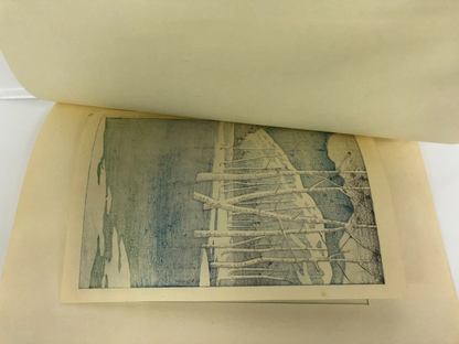 Hasui Woodblock Print x9 : The New Eight Views of Japan Shin-hanga