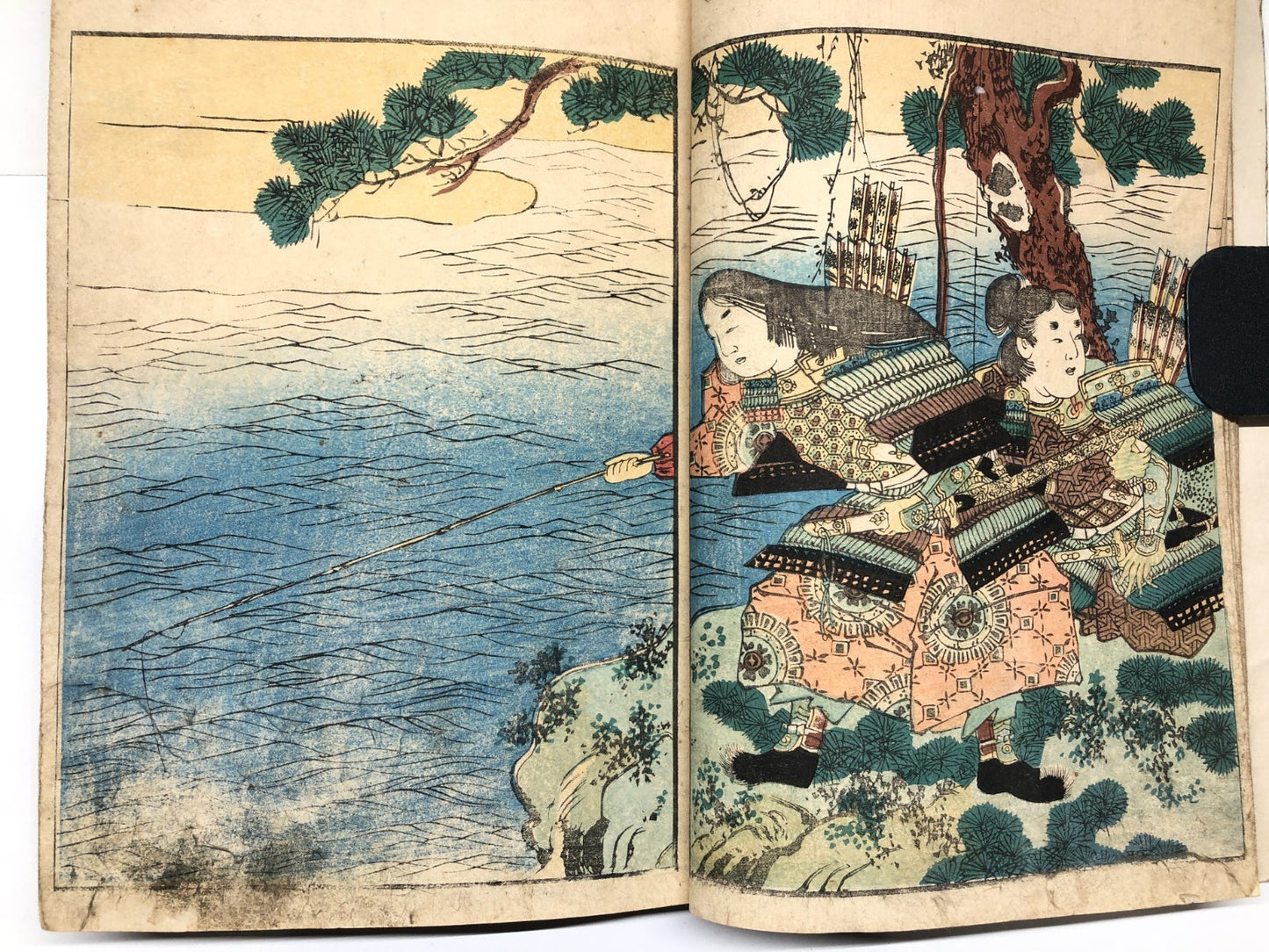 Kita Busei Woodblock Print Book Vol.1 part 1-3：Warriors, Warlord & monsters 1839