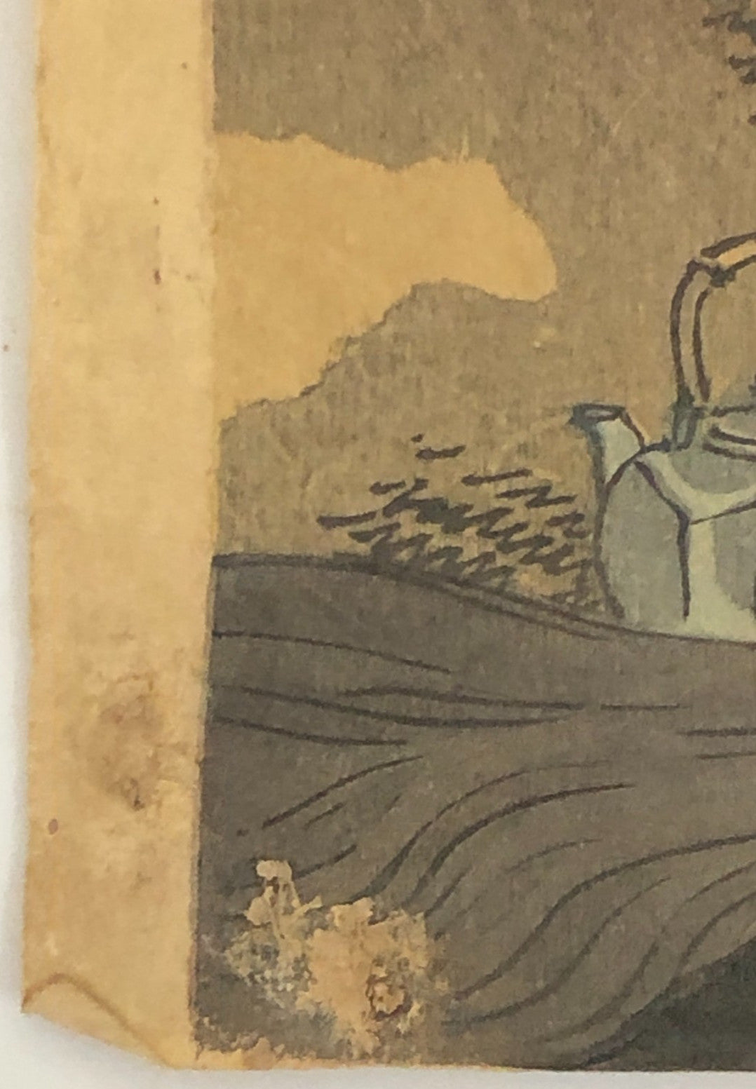 Yoshiiku Woodblock Print Triptych: Hitotsuya, from Baikō’s Ten Selected Roles