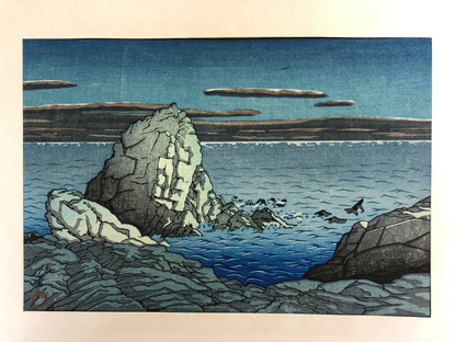 Hasui Woodblock Print x9 : The New Eight Views of Japan Shin-hanga