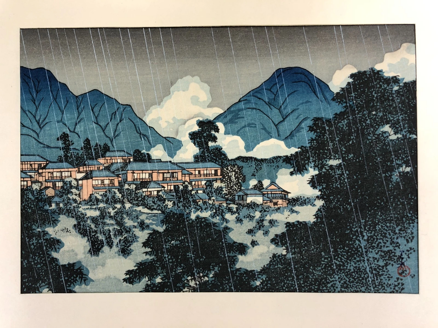 Hasui Woodblock Print x9 : The New Eight Views of Japan Shin-hanga