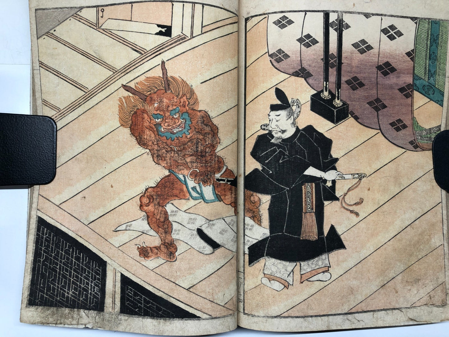 Kita Busei Woodblock Print Book Vol.1 part 1-3：Warriors, Warlord & monsters 1839