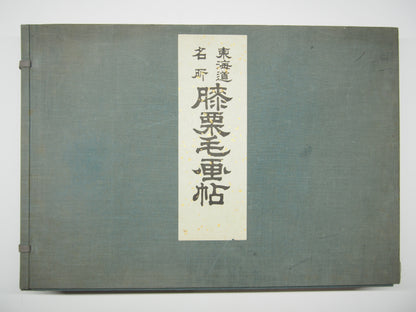 藤川為信 『東海道名所膝栗毛画帖』
