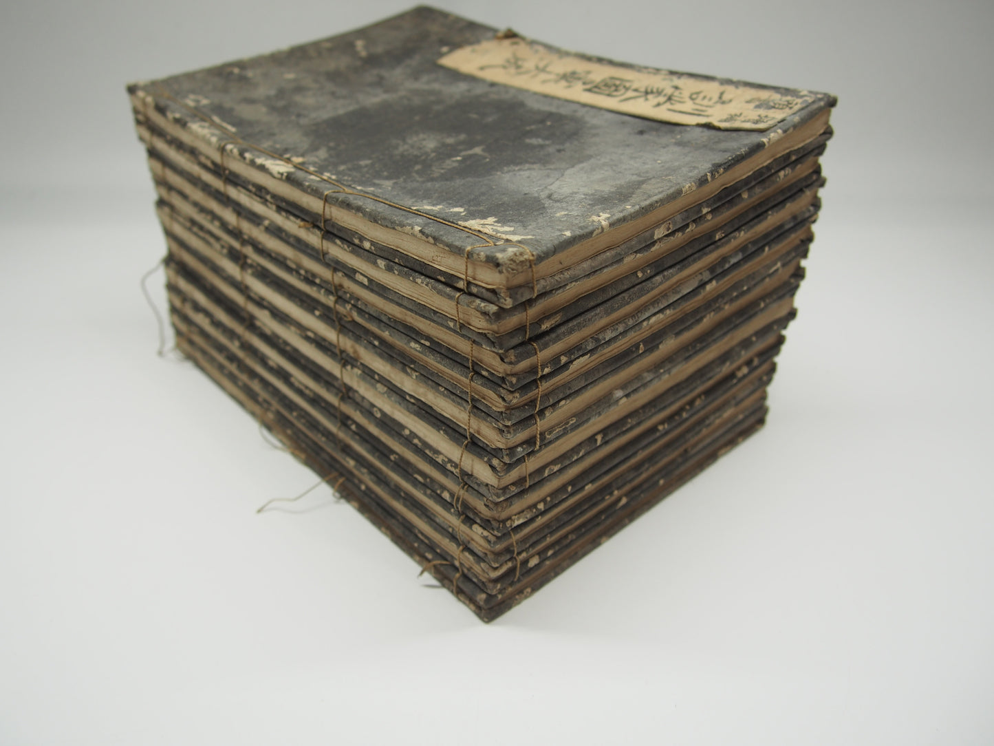 Woodblock Print Book x10 (Vol. 1-21): Kinmo Zui Illustrated Encyclopedia 1789