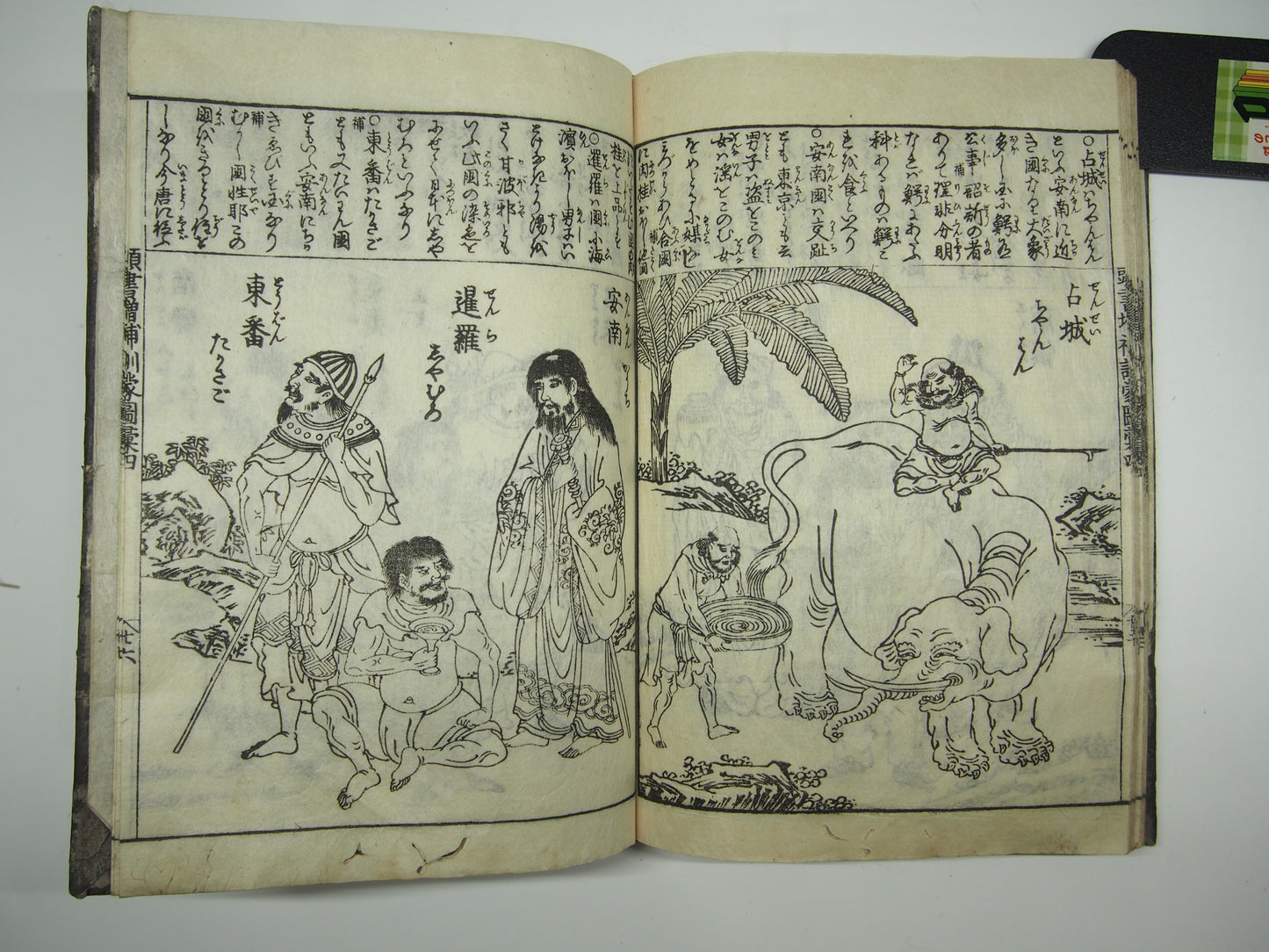 Woodblock Print Book x10 (Vol. 1-21): Kinmo Zui Illustrated Encyclopedia 1789