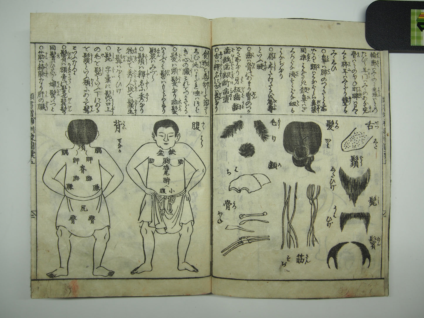Woodblock Print Book x10 (Vol. 1-21): Kinmo Zui Illustrated Encyclopedia 1789