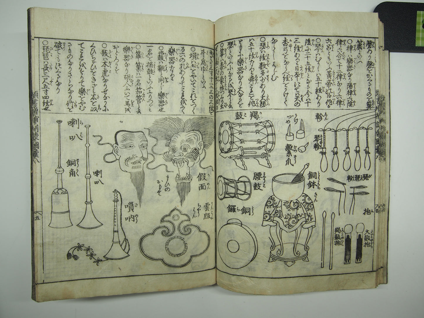 Woodblock Print Book x10 (Vol. 1-21): Kinmo Zui Illustrated Encyclopedia 1789