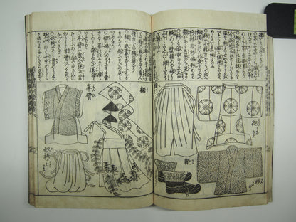 Woodblock Print Book x10 (Vol. 1-21): Kinmo Zui Illustrated Encyclopedia 1789
