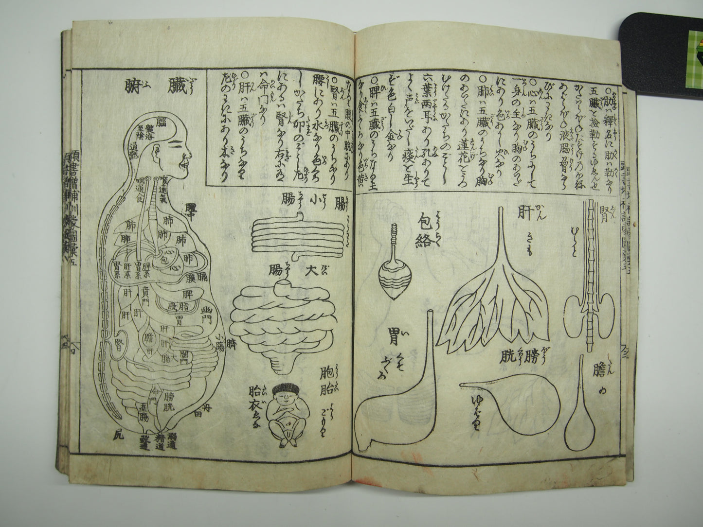 Woodblock Print Book x10 (Vol. 1-21): Kinmo Zui Illustrated Encyclopedia 1789