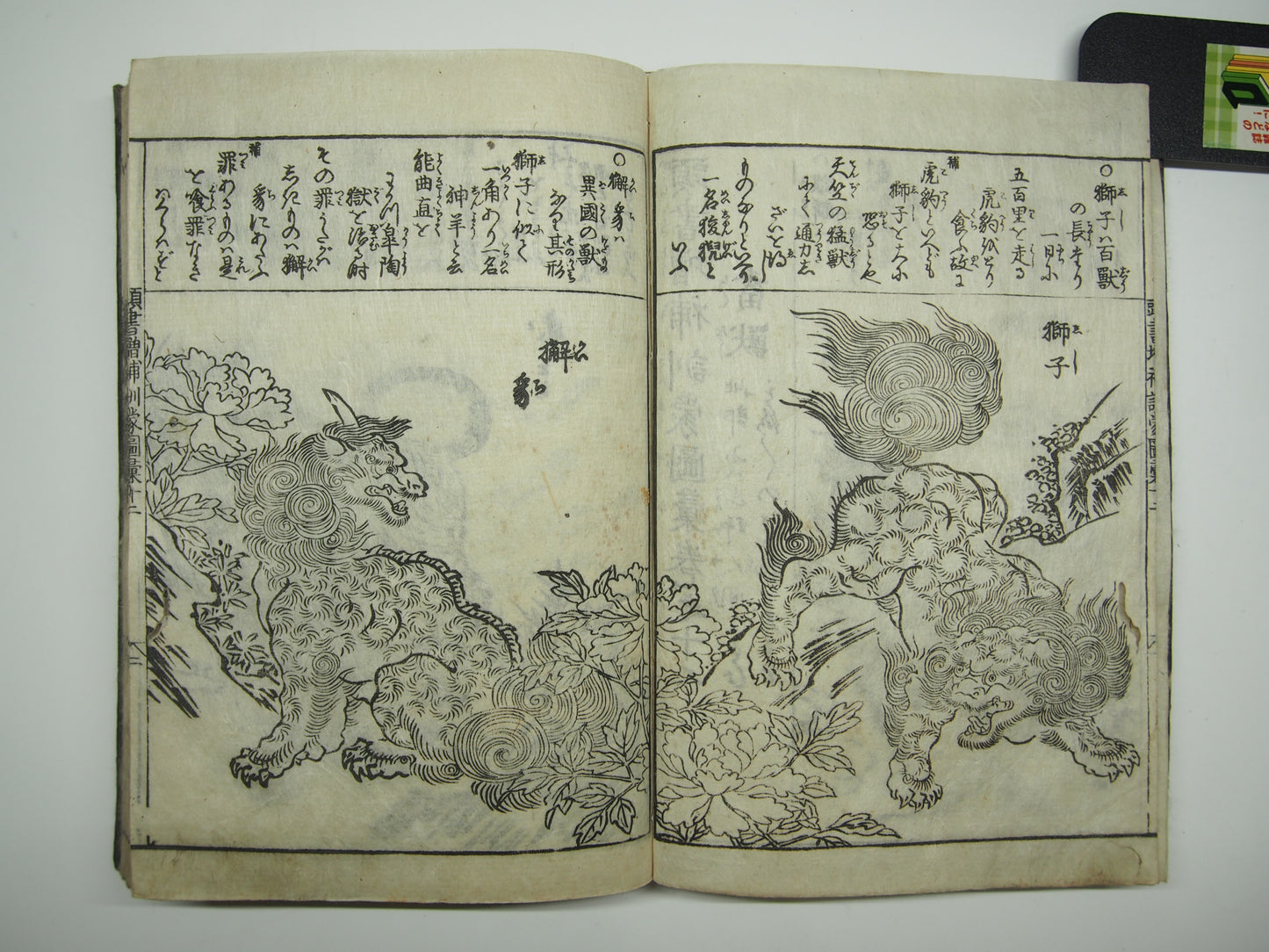 Woodblock Print Book x10 (Vol. 1-21): Kinmo Zui Illustrated Encyclopedia 1789