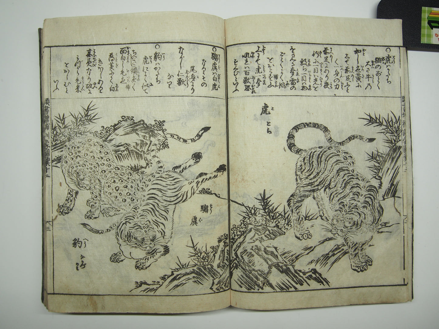 Woodblock Print Book x10 (Vol. 1-21): Kinmo Zui Illustrated Encyclopedia 1789