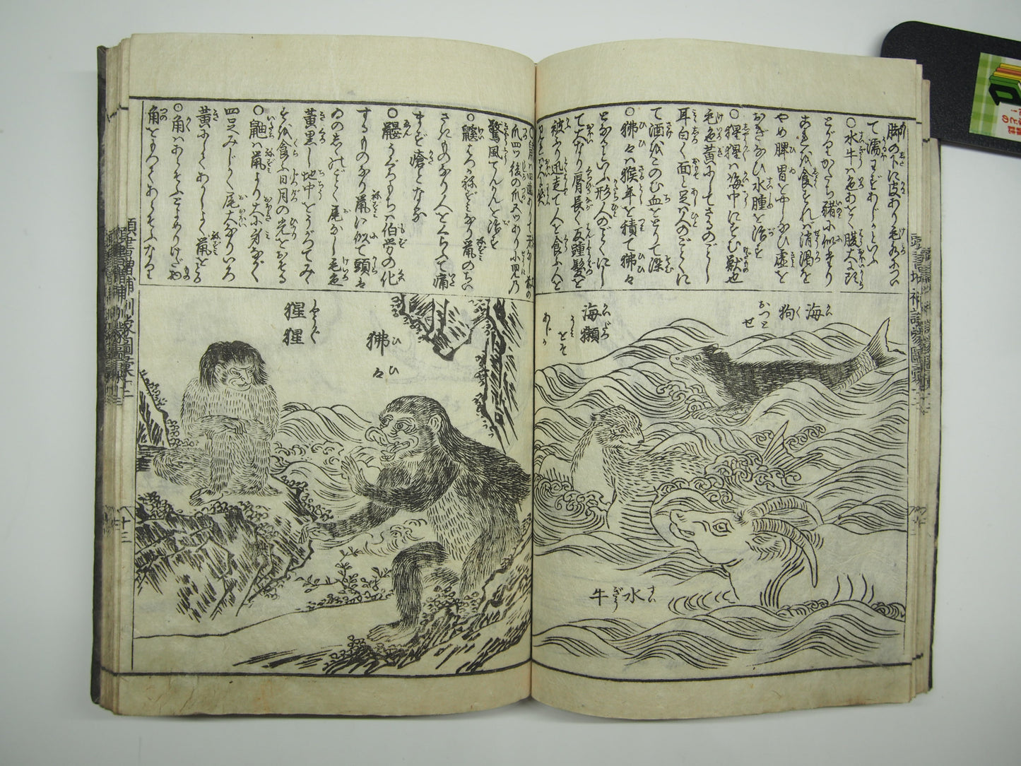 Woodblock Print Book x10 (Vol. 1-21): Kinmo Zui Illustrated Encyclopedia 1789