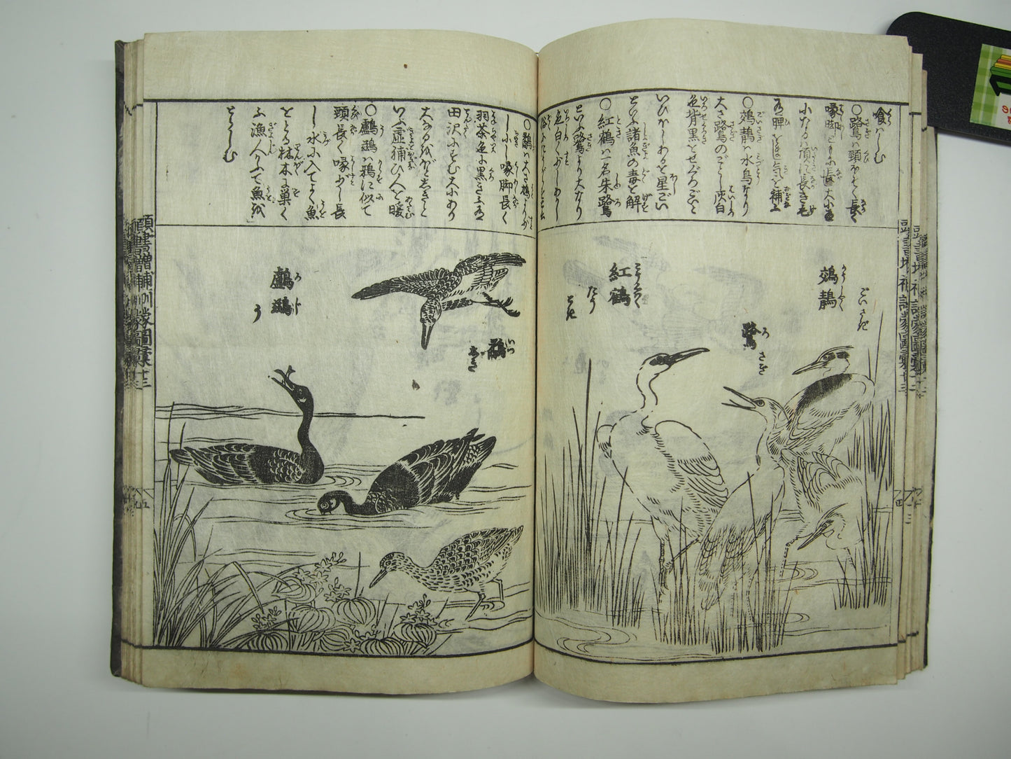 Woodblock Print Book x10 (Vol. 1-21): Kinmo Zui Illustrated Encyclopedia 1789